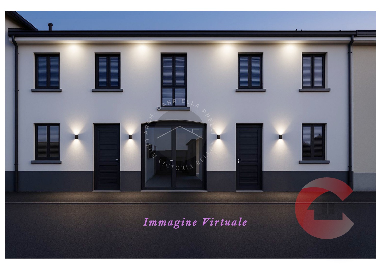 OSSONA: CORTILE INDIPENDENTE CON TERRENO € 289.000