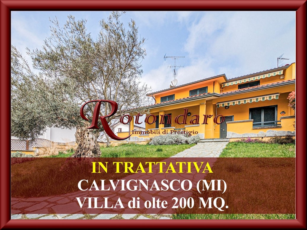 Villa a schiera in Vendita in Via Aldo Moro Calvignasco
