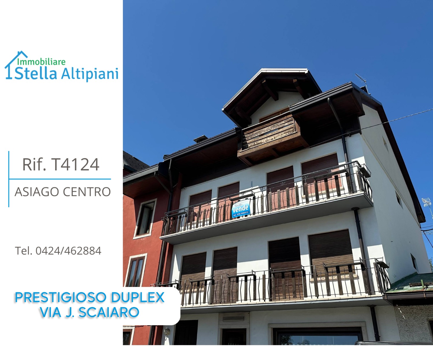 Asiago Centro - Prestigioso Duplex T4124
