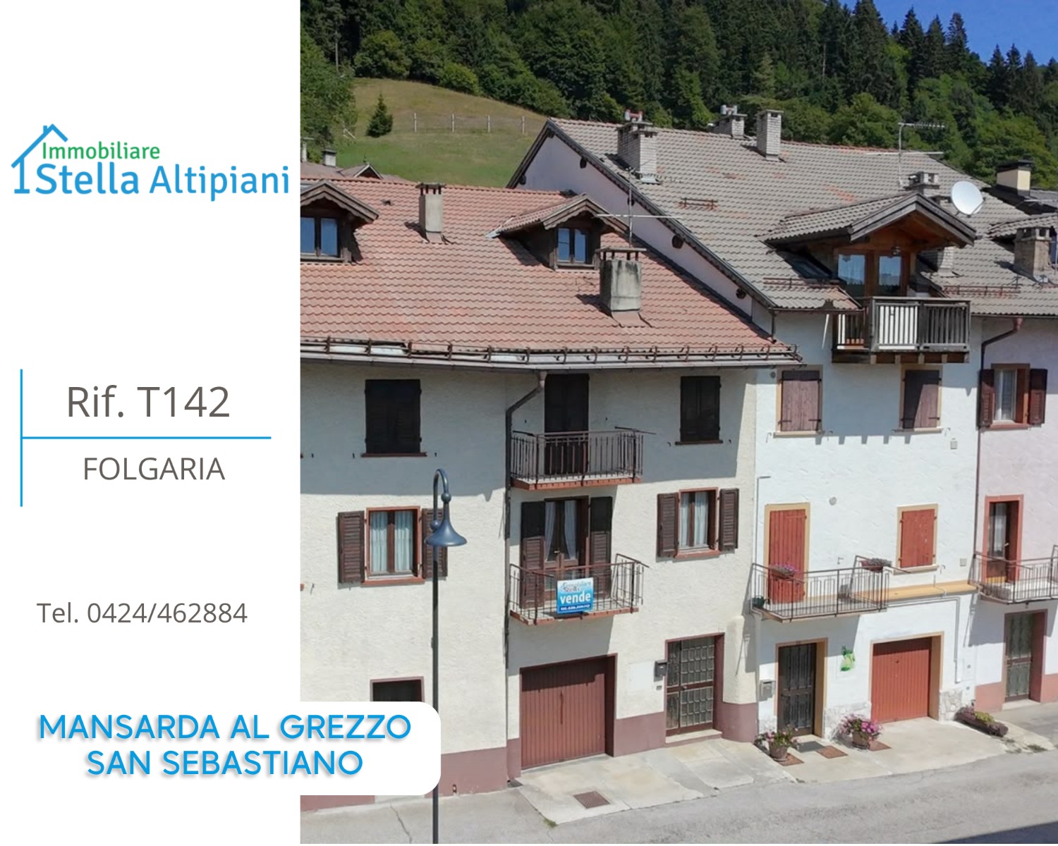 Folgaria - Mansarda da realizzare T142