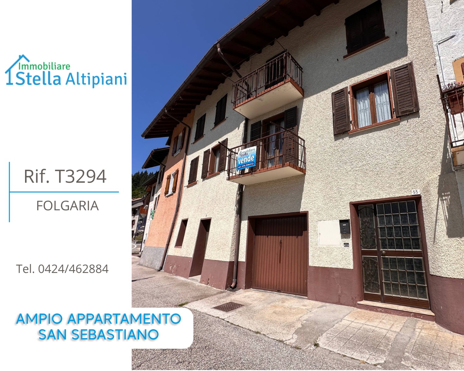 Folgaria - Quadrilocale San Sebastiano T3294
