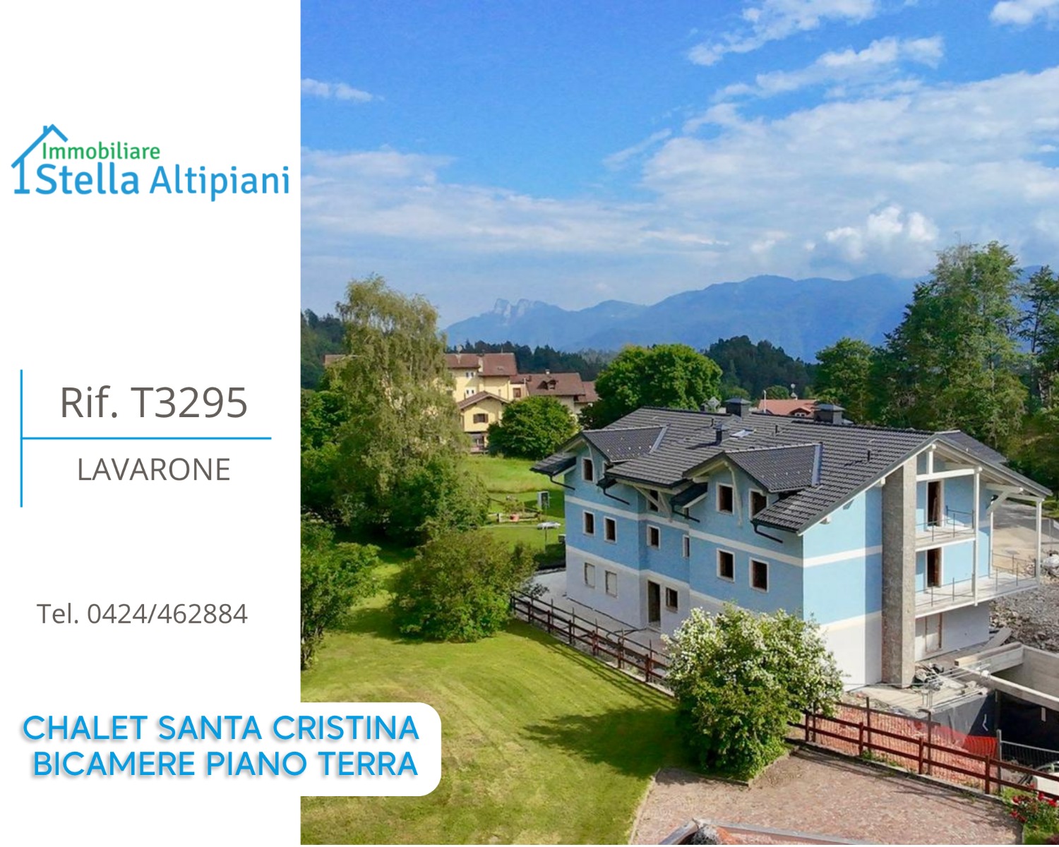 Lavarone - Chalet Santa Cristina Piano Terra T3295