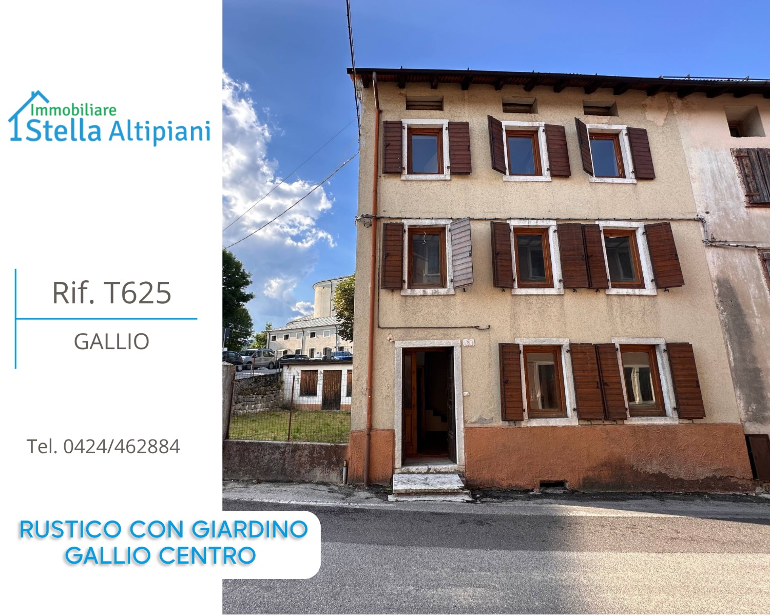 Gallio Centro - Terra-cielo con giardino T625