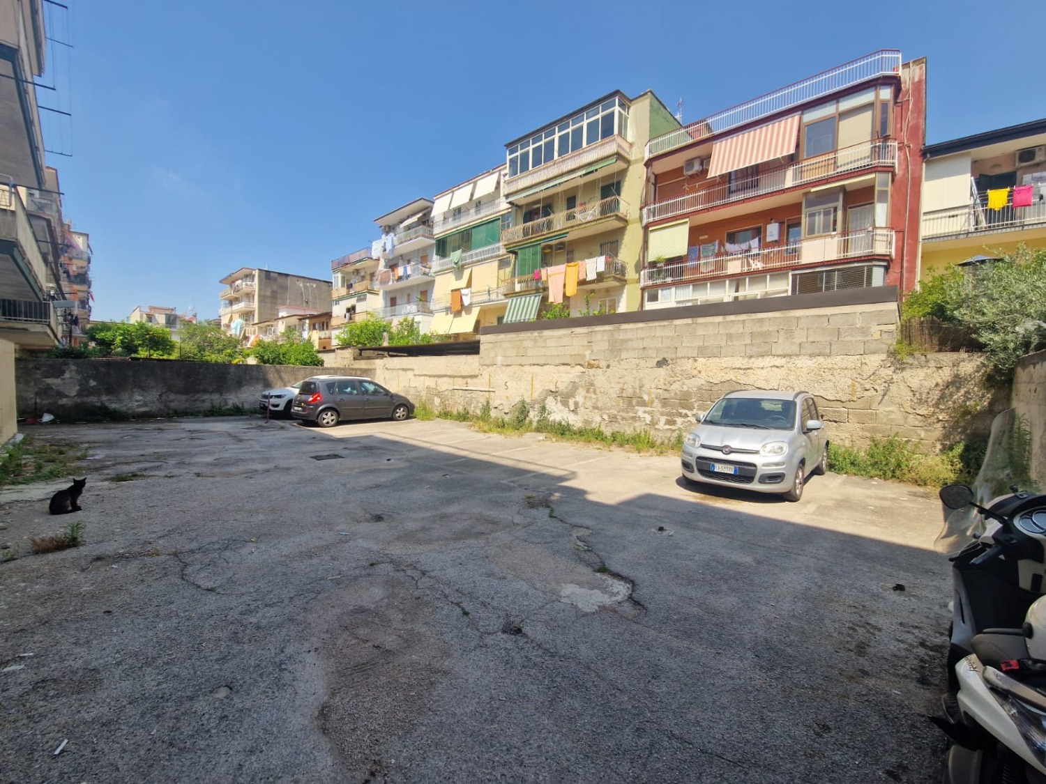 Pianura, posto auto 15 mq