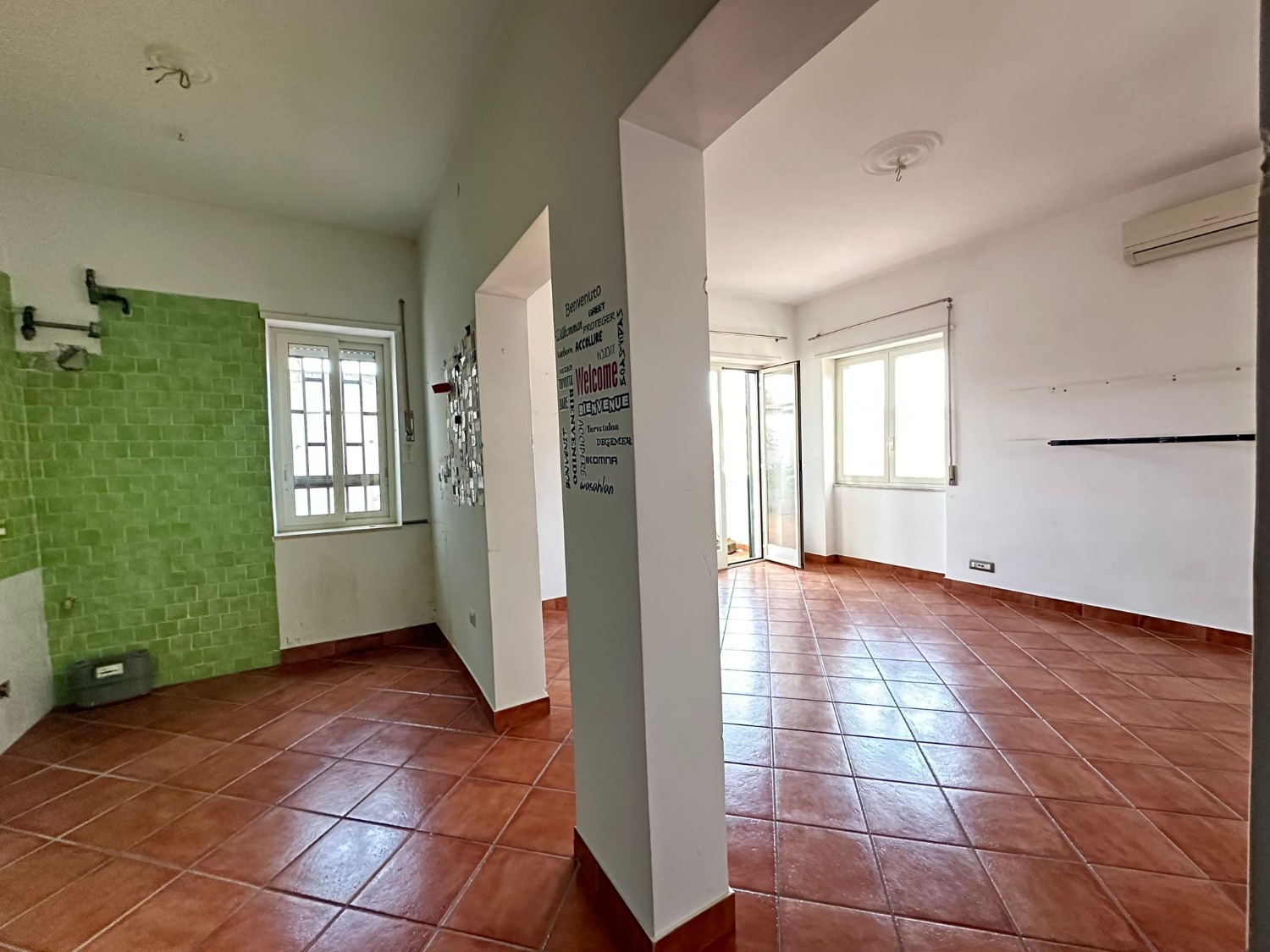 Caravaggio parte alta locazione 65 mq