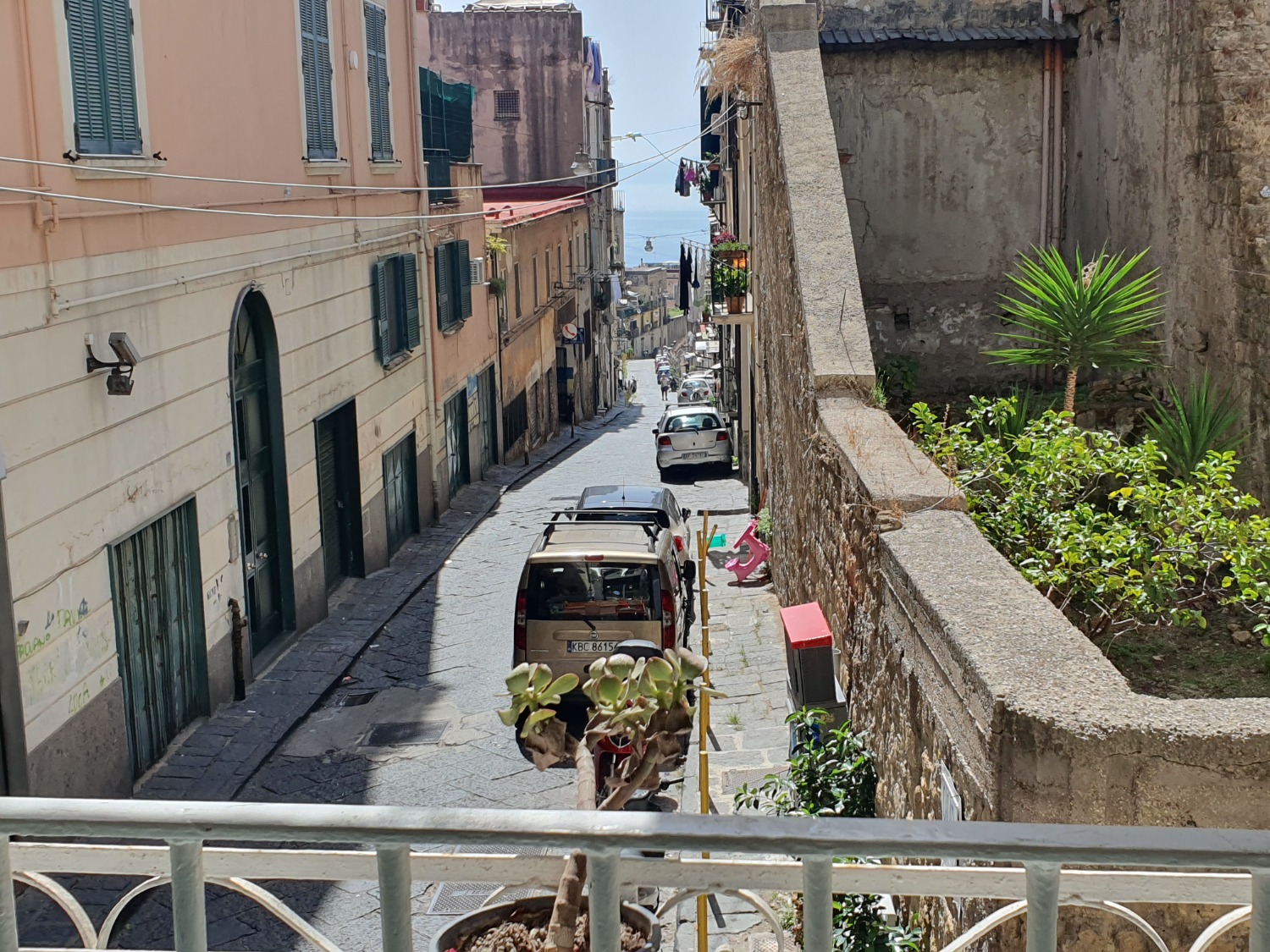 Vomero via Belvedere monolocale accessoriato vista mare