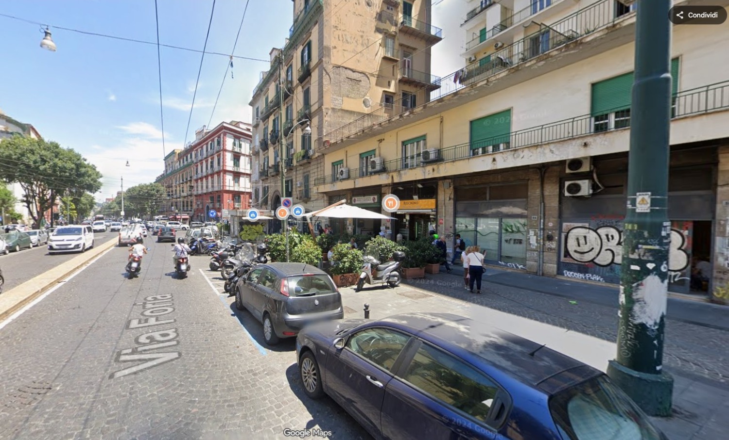 Centro storico - via Foria, 3 vani e accessori 6� piano