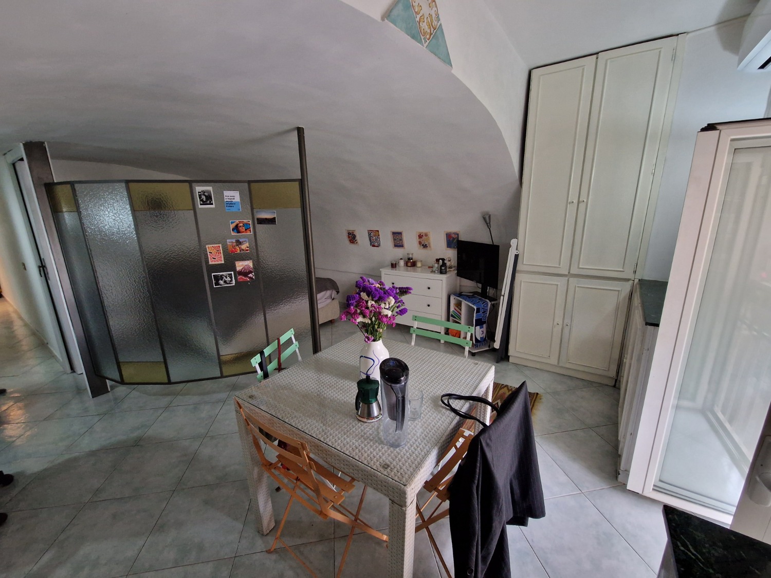 Vomero via Belvedere monolocale accessoriato vista mare